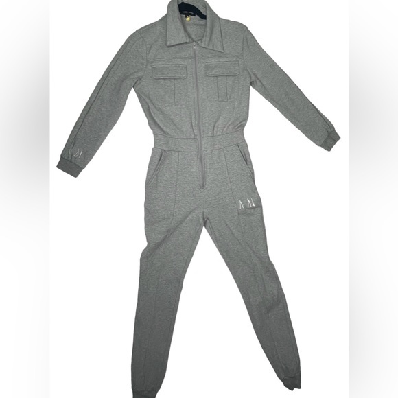 Mabel‎ Marie Gray jumpsuit jogger - Picture 3 of 6